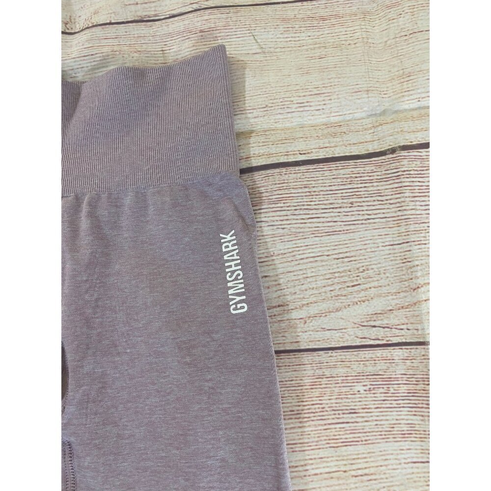 GymShark Women's Heather Lavender Seemless Leggings - XS - Picture 3 of 14